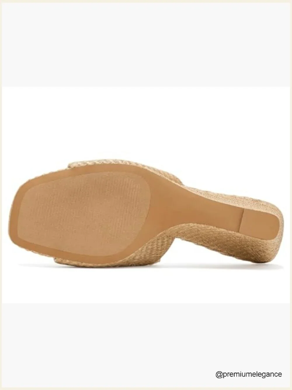 Women's Wedge Sandals - Lightweight, Open Toe, Slip On, Raffia
